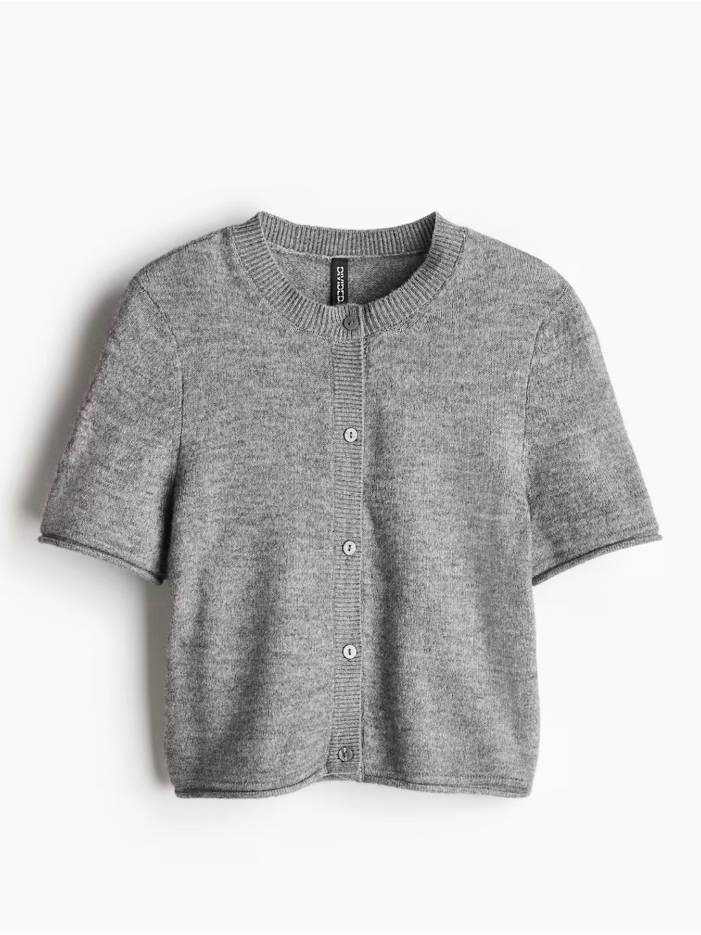 H&M Short Sleeve Fine Knit Cardigan